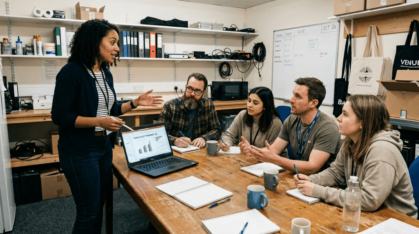 Data Rich, Insight Poor: Turning Venue Data Into Decisions | SwitchBase